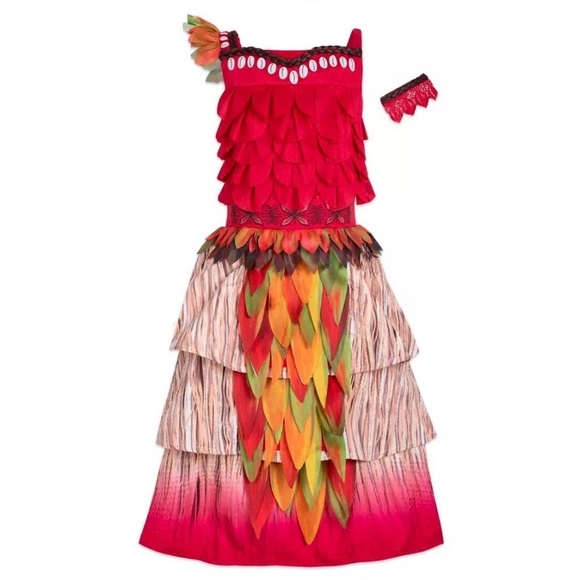 Disney Moana Deluxe Costume for Kids kids size 7/8, NWT - Picture 2 of 7